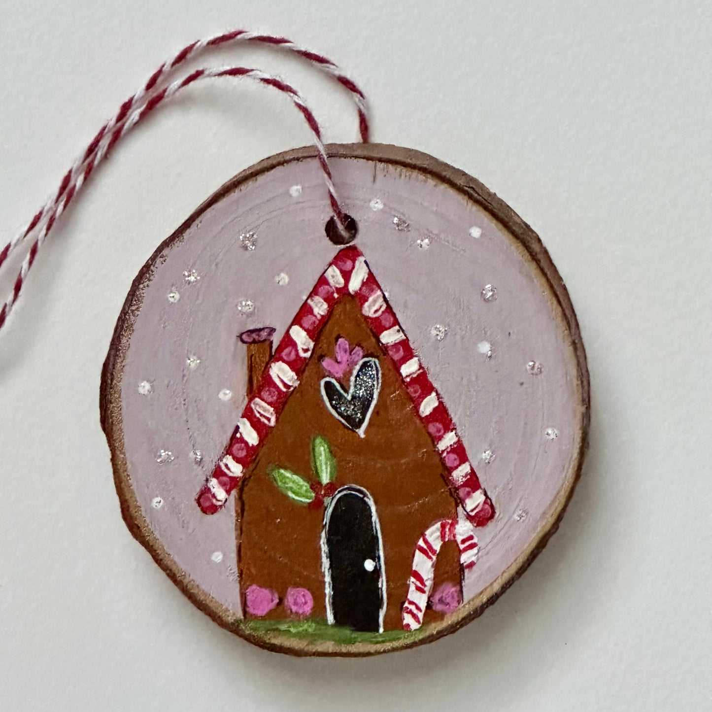 Gingerbread Wooden Ornament 2