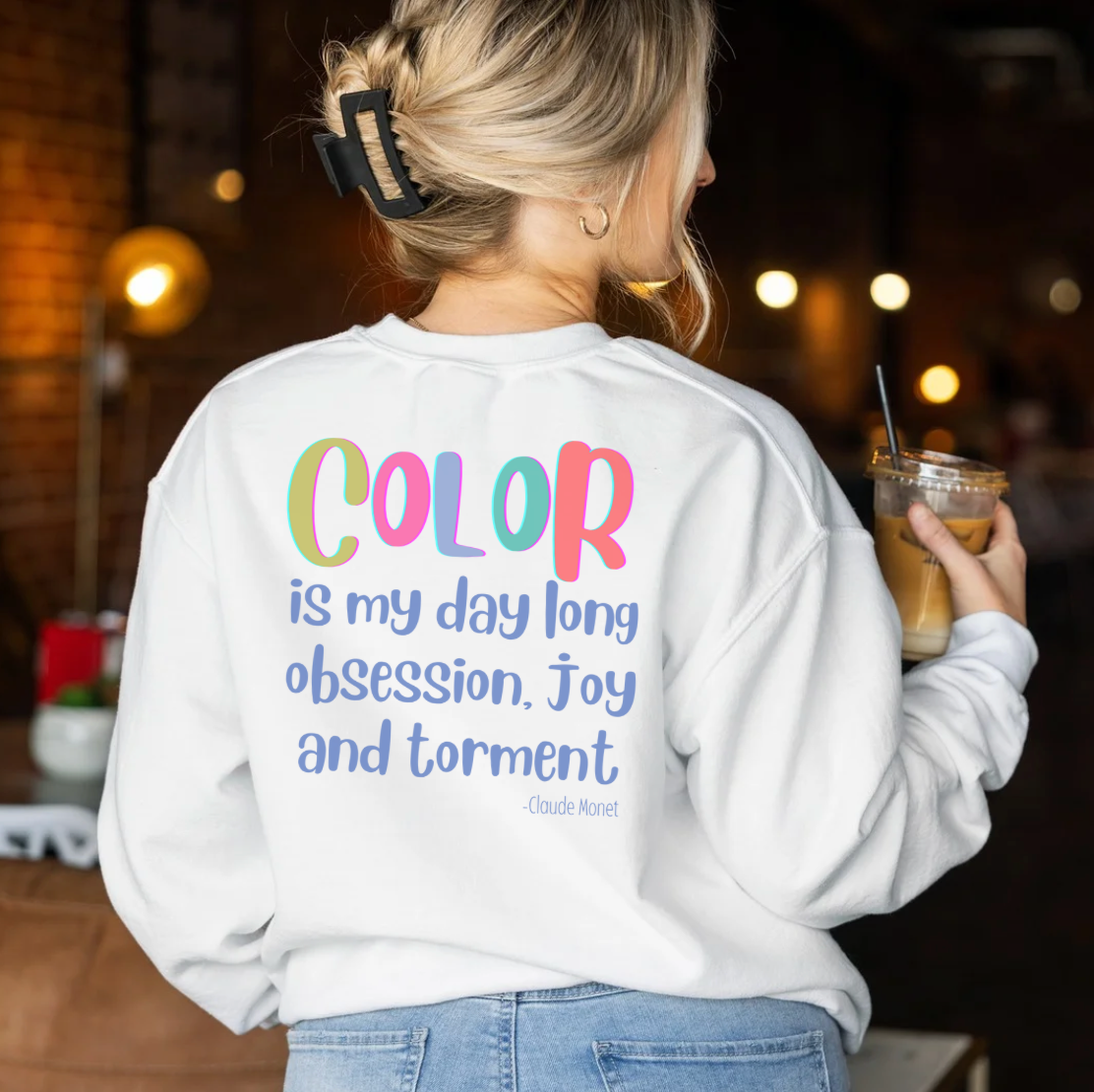 Color Obsession Cozy Sweatshirt