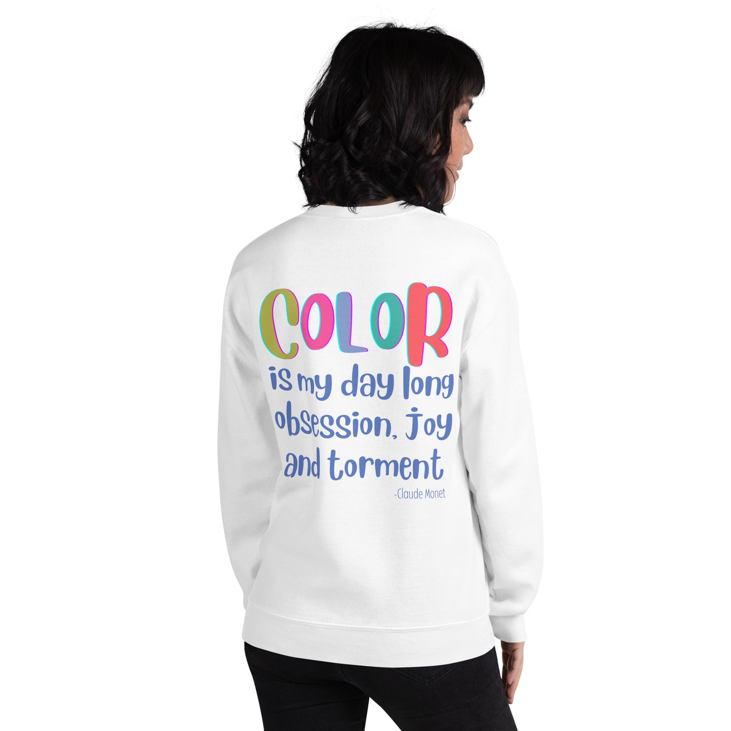 Color Obsession Cozy Sweatshirt